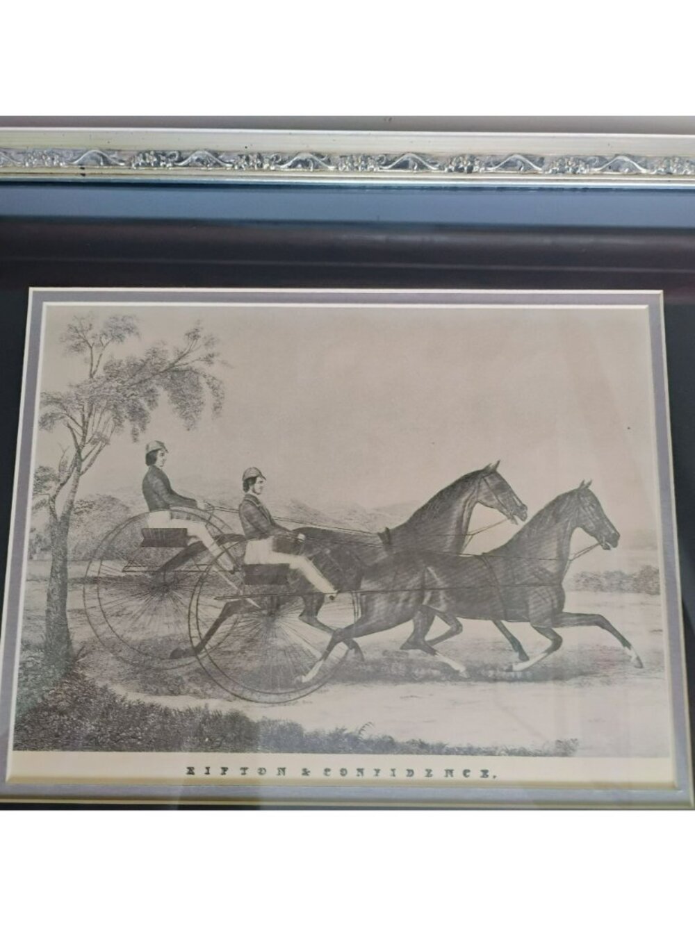 Vintage Framed Equestrian Horse Art Prints - Set of 4 Gallery Wall Decor - Picture 2 of 16
